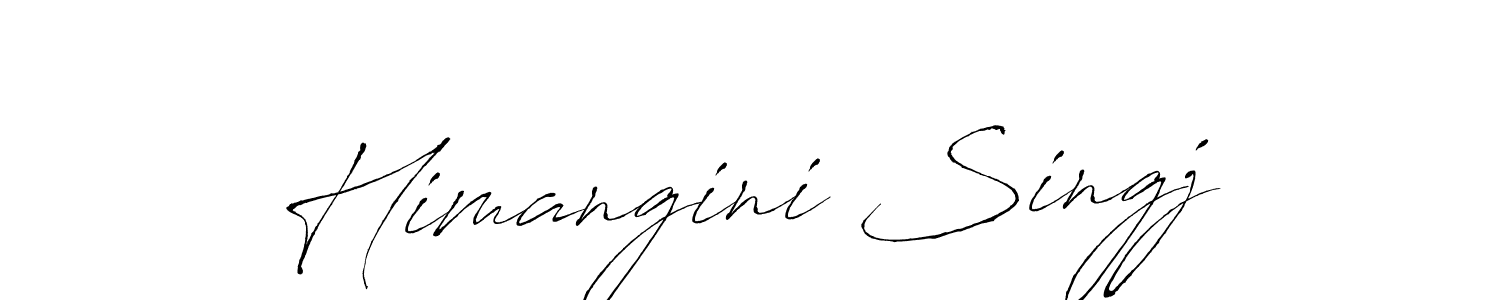 Also You can easily find your signature by using the search form. We will create Himangini Singj name handwritten signature images for you free of cost using Antro_Vectra sign style. Himangini Singj signature style 6 images and pictures png