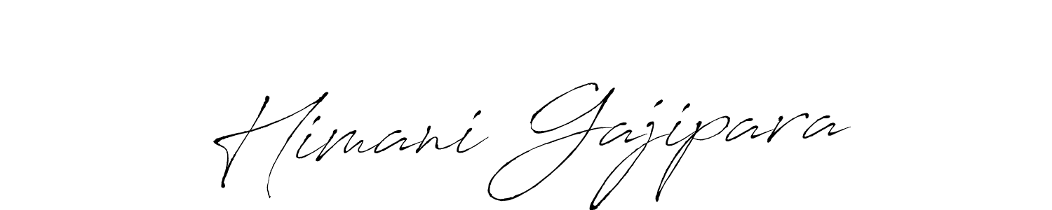 Make a beautiful signature design for name Himani Gajipara. Use this online signature maker to create a handwritten signature for free. Himani Gajipara signature style 6 images and pictures png