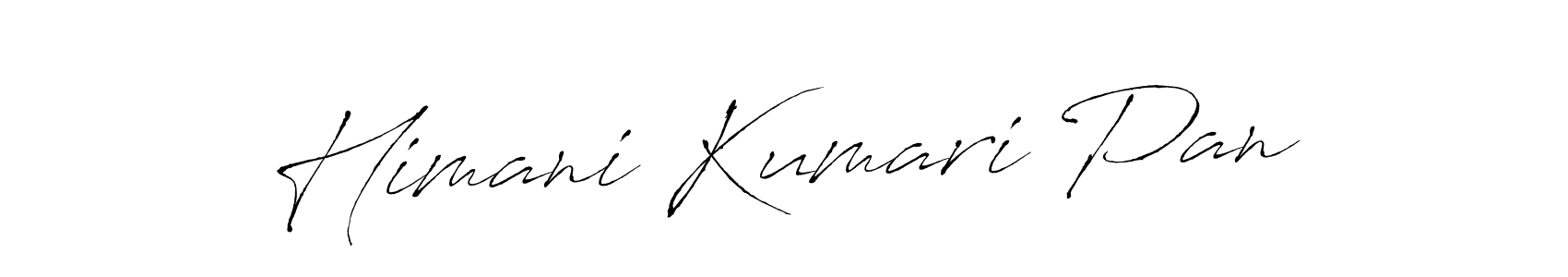 Also You can easily find your signature by using the search form. We will create Himani Kumari Pan name handwritten signature images for you free of cost using Antro_Vectra sign style. Himani Kumari Pan signature style 6 images and pictures png