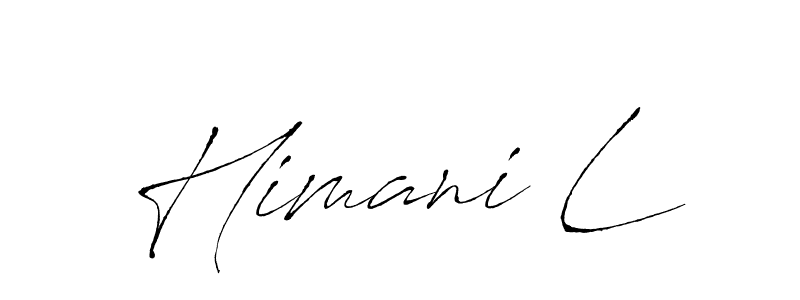 Once you've used our free online signature maker to create your best signature Antro_Vectra style, it's time to enjoy all of the benefits that Himani L name signing documents. Himani L signature style 6 images and pictures png