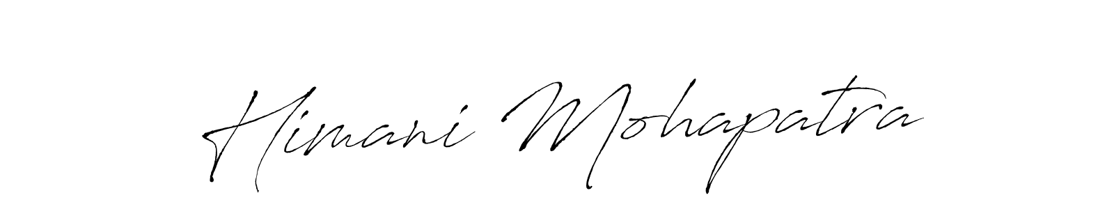 if you are searching for the best signature style for your name Himani Mohapatra. so please give up your signature search. here we have designed multiple signature styles  using Antro_Vectra. Himani Mohapatra signature style 6 images and pictures png
