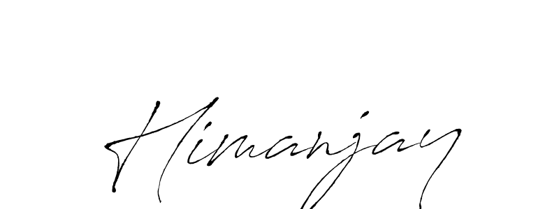 Himanjay stylish signature style. Best Handwritten Sign (Antro_Vectra) for my name. Handwritten Signature Collection Ideas for my name Himanjay. Himanjay signature style 6 images and pictures png