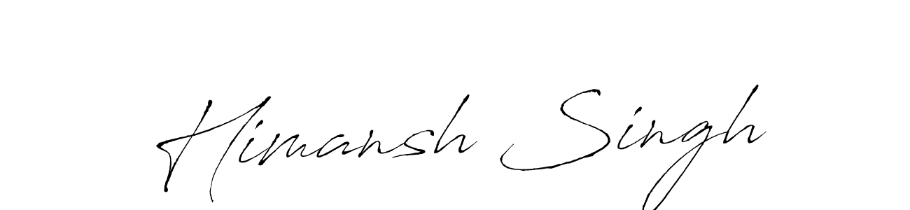 This is the best signature style for the Himansh Singh name. Also you like these signature font (Antro_Vectra). Mix name signature. Himansh Singh signature style 6 images and pictures png