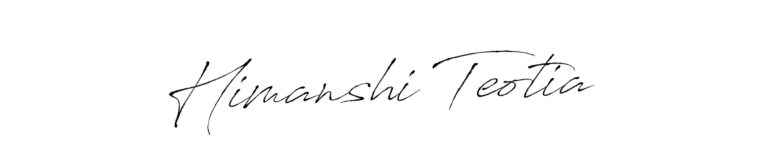 This is the best signature style for the Himanshi Teotia name. Also you like these signature font (Antro_Vectra). Mix name signature. Himanshi Teotia signature style 6 images and pictures png