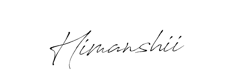 The best way (Antro_Vectra) to make a short signature is to pick only two or three words in your name. The name Himanshii include a total of six letters. For converting this name. Himanshii signature style 6 images and pictures png