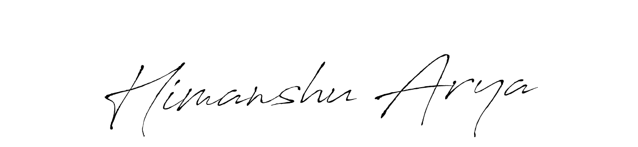 You can use this online signature creator to create a handwritten signature for the name Himanshu Arya. This is the best online autograph maker. Himanshu Arya signature style 6 images and pictures png