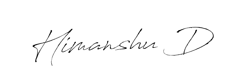 Once you've used our free online signature maker to create your best signature Antro_Vectra style, it's time to enjoy all of the benefits that Himanshu D name signing documents. Himanshu D signature style 6 images and pictures png
