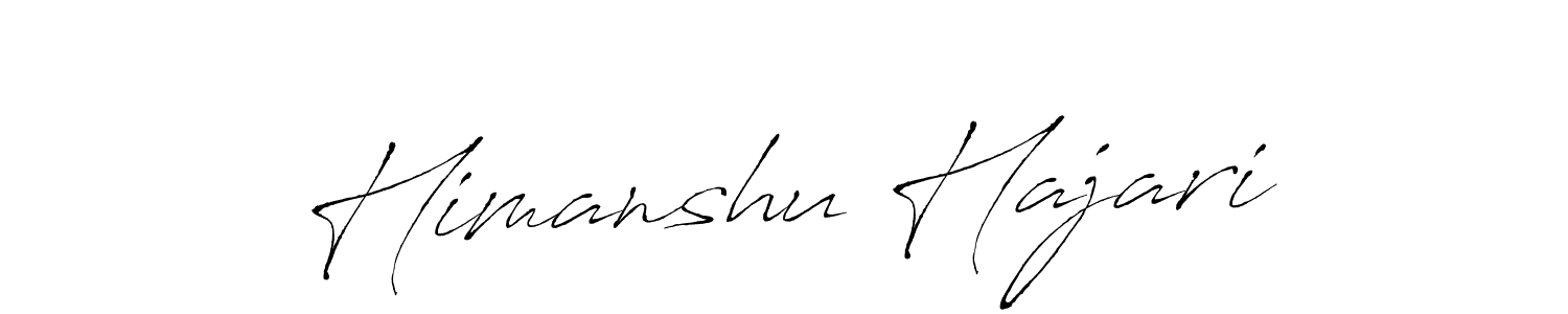 This is the best signature style for the Himanshu Hajari name. Also you like these signature font (Antro_Vectra). Mix name signature. Himanshu Hajari signature style 6 images and pictures png