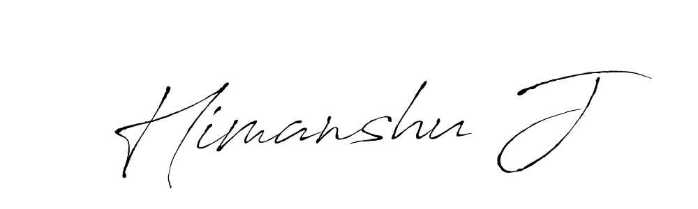 Once you've used our free online signature maker to create your best signature Antro_Vectra style, it's time to enjoy all of the benefits that Himanshu J name signing documents. Himanshu J signature style 6 images and pictures png