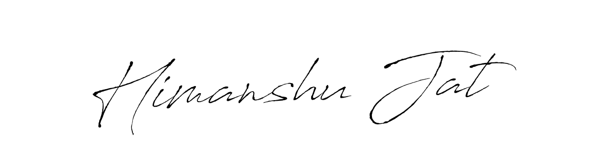 How to make Himanshu Jat signature? Antro_Vectra is a professional autograph style. Create handwritten signature for Himanshu Jat name. Himanshu Jat signature style 6 images and pictures png