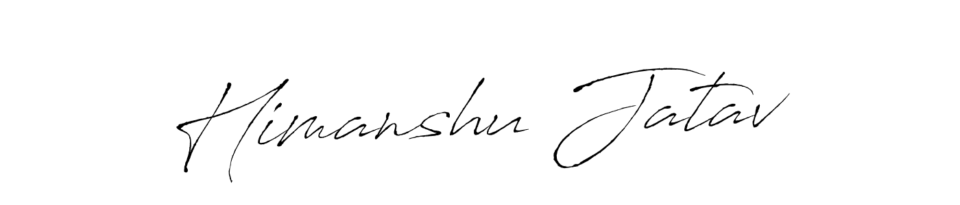 Use a signature maker to create a handwritten signature online. With this signature software, you can design (Antro_Vectra) your own signature for name Himanshu Jatav. Himanshu Jatav signature style 6 images and pictures png