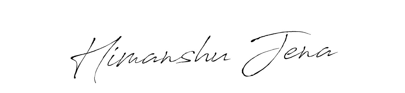 It looks lik you need a new signature style for name Himanshu Jena. Design unique handwritten (Antro_Vectra) signature with our free signature maker in just a few clicks. Himanshu Jena signature style 6 images and pictures png