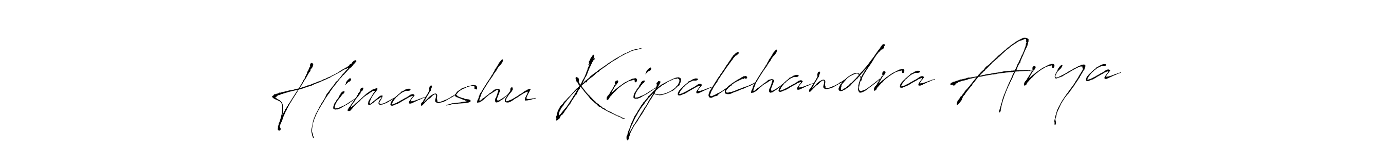 It looks lik you need a new signature style for name Himanshu Kripalchandra Arya. Design unique handwritten (Antro_Vectra) signature with our free signature maker in just a few clicks. Himanshu Kripalchandra Arya signature style 6 images and pictures png