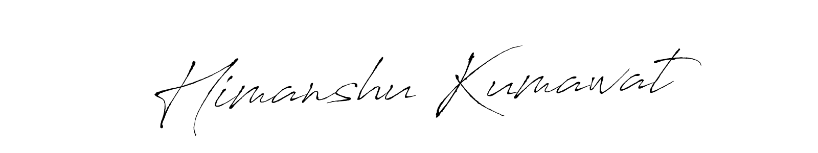 Use a signature maker to create a handwritten signature online. With this signature software, you can design (Antro_Vectra) your own signature for name Himanshu Kumawat. Himanshu Kumawat signature style 6 images and pictures png