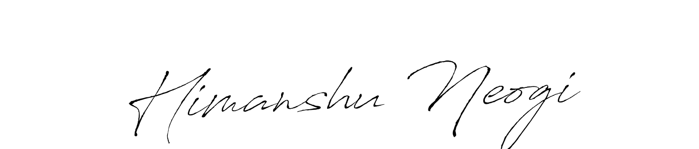 How to make Himanshu Neogi signature? Antro_Vectra is a professional autograph style. Create handwritten signature for Himanshu Neogi name. Himanshu Neogi signature style 6 images and pictures png