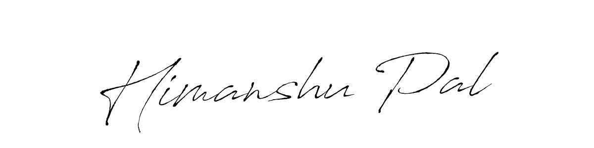 Create a beautiful signature design for name Himanshu Pal. With this signature (Antro_Vectra) fonts, you can make a handwritten signature for free. Himanshu Pal signature style 6 images and pictures png