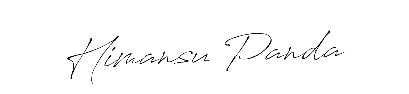 Make a beautiful signature design for name Himansu Panda. With this signature (Antro_Vectra) style, you can create a handwritten signature for free. Himansu Panda signature style 6 images and pictures png