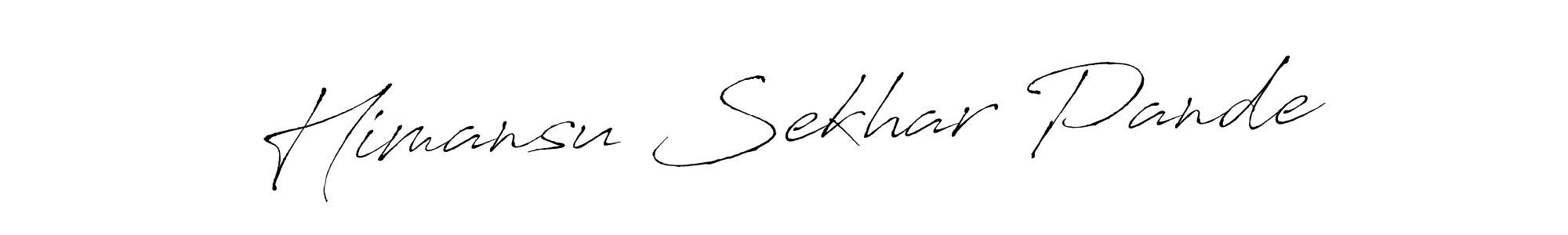 Make a beautiful signature design for name Himansu Sekhar Pande. Use this online signature maker to create a handwritten signature for free. Himansu Sekhar Pande signature style 6 images and pictures png