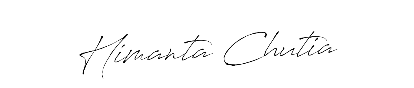 Make a beautiful signature design for name Himanta Chutia. Use this online signature maker to create a handwritten signature for free. Himanta Chutia signature style 6 images and pictures png