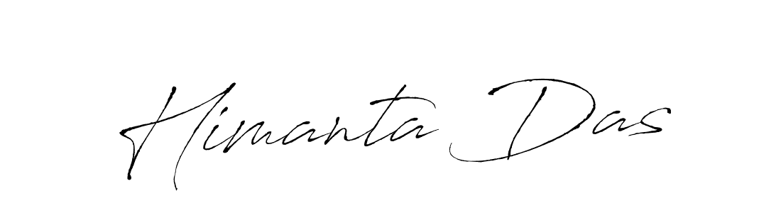 How to make Himanta Das signature? Antro_Vectra is a professional autograph style. Create handwritten signature for Himanta Das name. Himanta Das signature style 6 images and pictures png