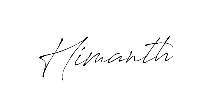 Also we have Himanth name is the best signature style. Create professional handwritten signature collection using Antro_Vectra autograph style. Himanth signature style 6 images and pictures png