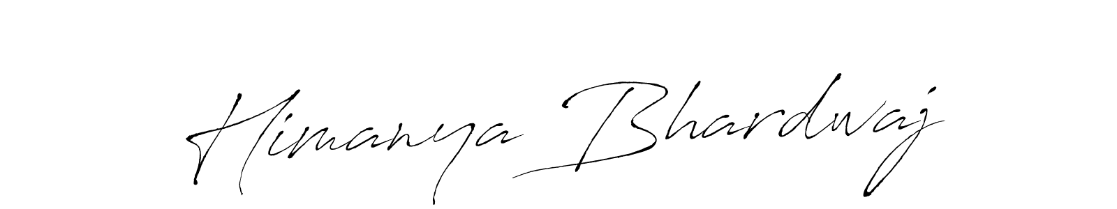 Himanya Bhardwaj stylish signature style. Best Handwritten Sign (Antro_Vectra) for my name. Handwritten Signature Collection Ideas for my name Himanya Bhardwaj. Himanya Bhardwaj signature style 6 images and pictures png