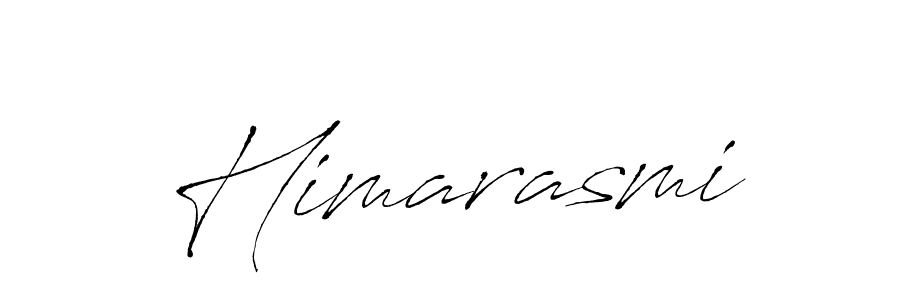 You should practise on your own different ways (Antro_Vectra) to write your name (Himarasmi) in signature. don't let someone else do it for you. Himarasmi signature style 6 images and pictures png