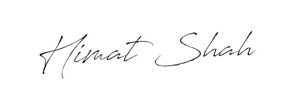 You should practise on your own different ways (Antro_Vectra) to write your name (Himat Shah) in signature. don't let someone else do it for you. Himat Shah signature style 6 images and pictures png
