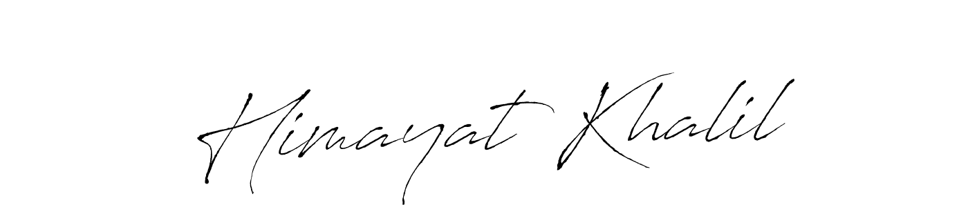 Similarly Antro_Vectra is the best handwritten signature design. Signature creator online .You can use it as an online autograph creator for name Himayat Khalil. Himayat Khalil signature style 6 images and pictures png