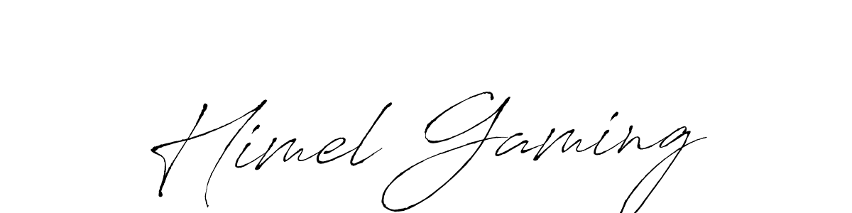 How to make Himel Gaming name signature. Use Antro_Vectra style for creating short signs online. This is the latest handwritten sign. Himel Gaming signature style 6 images and pictures png