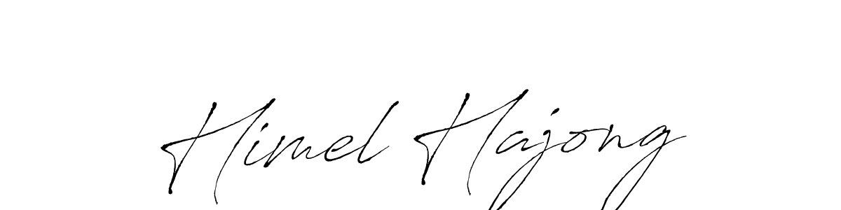 Himel Hajong stylish signature style. Best Handwritten Sign (Antro_Vectra) for my name. Handwritten Signature Collection Ideas for my name Himel Hajong. Himel Hajong signature style 6 images and pictures png