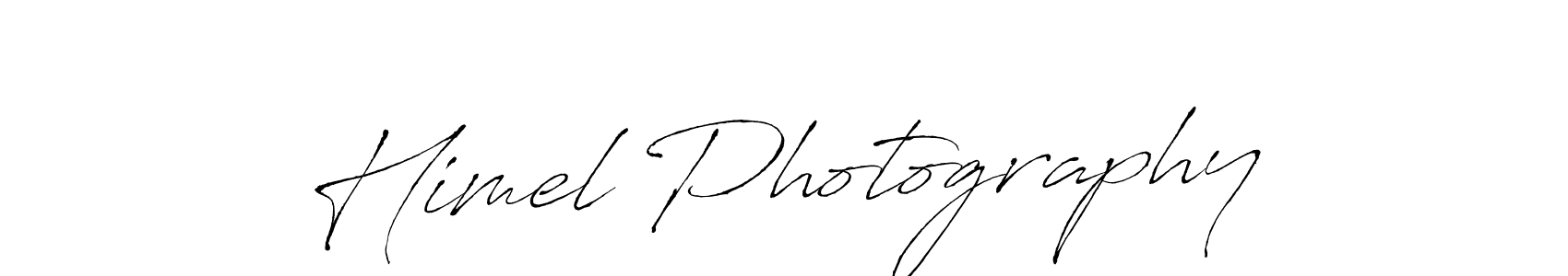 Himel Photography stylish signature style. Best Handwritten Sign (Antro_Vectra) for my name. Handwritten Signature Collection Ideas for my name Himel Photography. Himel Photography signature style 6 images and pictures png