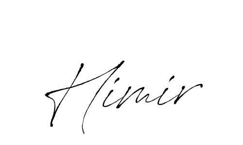 Create a beautiful signature design for name Himir. With this signature (Antro_Vectra) fonts, you can make a handwritten signature for free. Himir signature style 6 images and pictures png