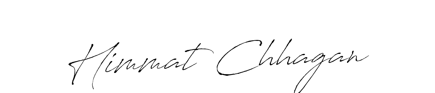 Create a beautiful signature design for name Himmat Chhagan. With this signature (Antro_Vectra) fonts, you can make a handwritten signature for free. Himmat Chhagan signature style 6 images and pictures png