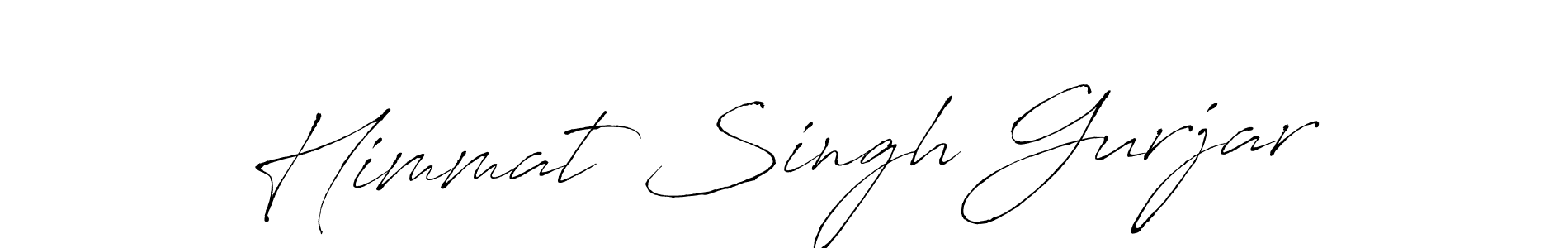 Use a signature maker to create a handwritten signature online. With this signature software, you can design (Antro_Vectra) your own signature for name Himmat Singh Gurjar. Himmat Singh Gurjar signature style 6 images and pictures png