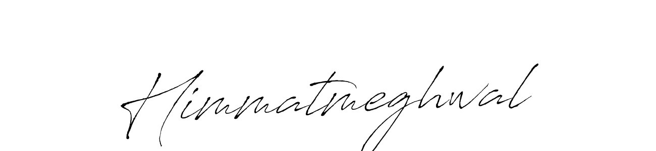 You should practise on your own different ways (Antro_Vectra) to write your name (Himmatmeghwal) in signature. don't let someone else do it for you. Himmatmeghwal signature style 6 images and pictures png