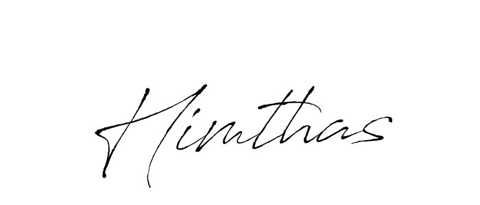 How to make Himthas signature? Antro_Vectra is a professional autograph style. Create handwritten signature for Himthas name. Himthas signature style 6 images and pictures png