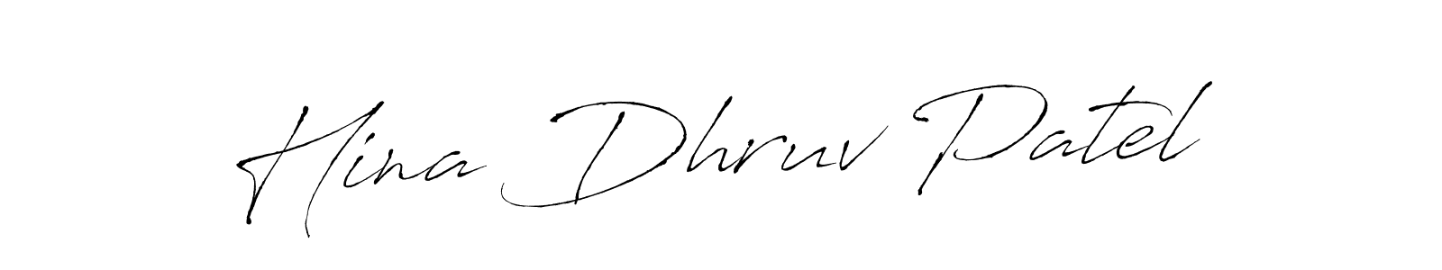 You can use this online signature creator to create a handwritten signature for the name Hina Dhruv Patel. This is the best online autograph maker. Hina Dhruv Patel signature style 6 images and pictures png