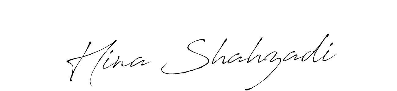 It looks lik you need a new signature style for name Hina Shahzadi. Design unique handwritten (Antro_Vectra) signature with our free signature maker in just a few clicks. Hina Shahzadi signature style 6 images and pictures png