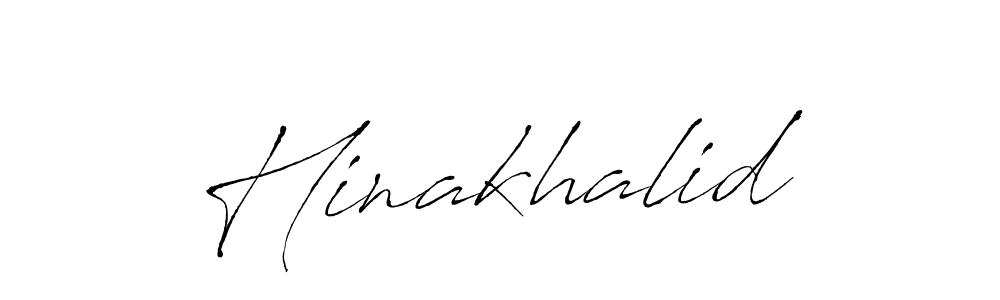 It looks lik you need a new signature style for name Hinakhalid. Design unique handwritten (Antro_Vectra) signature with our free signature maker in just a few clicks. Hinakhalid signature style 6 images and pictures png