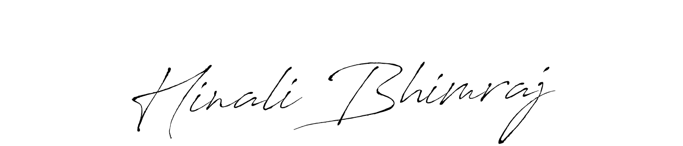 Make a beautiful signature design for name Hinali Bhimraj. Use this online signature maker to create a handwritten signature for free. Hinali Bhimraj signature style 6 images and pictures png