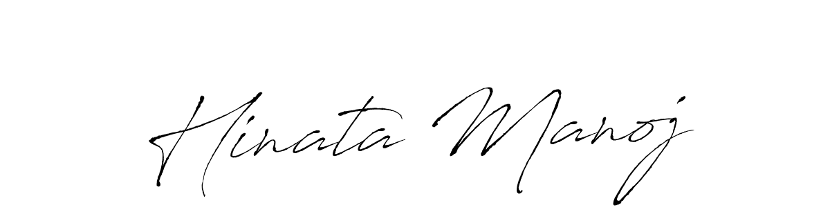 Similarly Antro_Vectra is the best handwritten signature design. Signature creator online .You can use it as an online autograph creator for name Hinata Manoj. Hinata Manoj signature style 6 images and pictures png