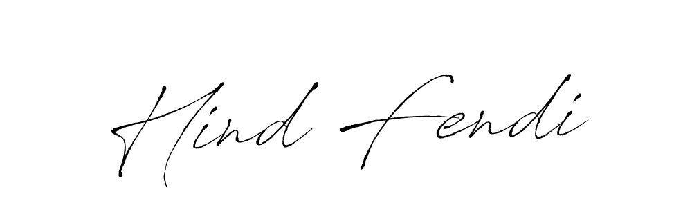 Create a beautiful signature design for name Hind Fendi. With this signature (Antro_Vectra) fonts, you can make a handwritten signature for free. Hind Fendi signature style 6 images and pictures png