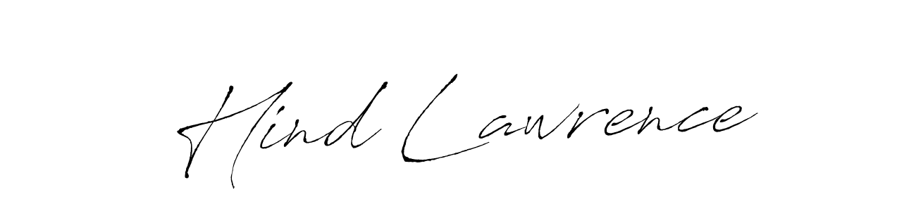 The best way (Antro_Vectra) to make a short signature is to pick only two or three words in your name. The name Hind Lawrence include a total of six letters. For converting this name. Hind Lawrence signature style 6 images and pictures png
