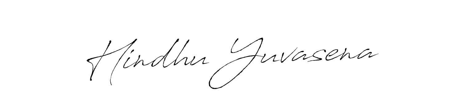 You should practise on your own different ways (Antro_Vectra) to write your name (Hindhu Yuvasena) in signature. don't let someone else do it for you. Hindhu Yuvasena signature style 6 images and pictures png