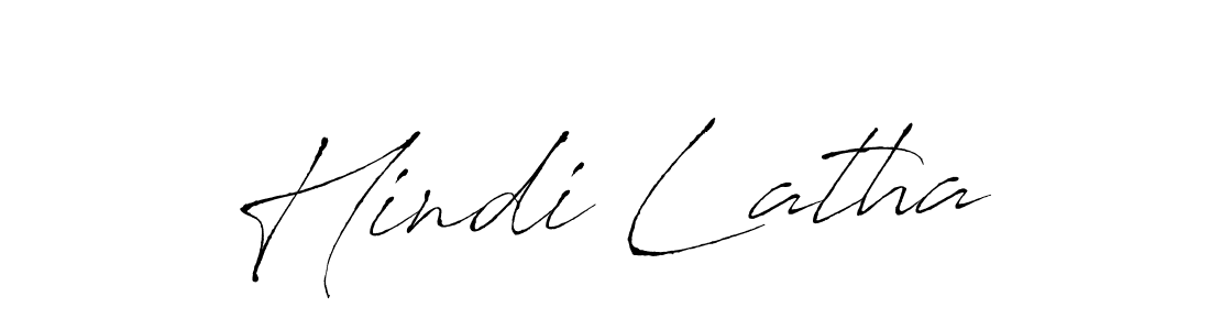 You should practise on your own different ways (Antro_Vectra) to write your name (Hindi Latha) in signature. don't let someone else do it for you. Hindi Latha signature style 6 images and pictures png