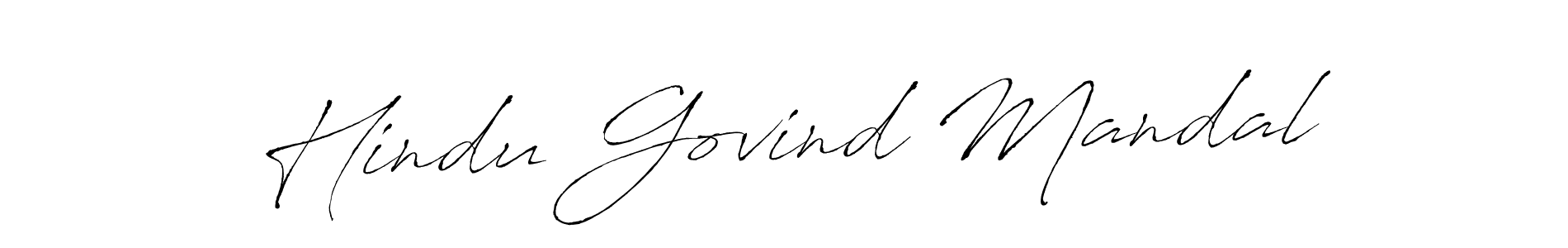 Hindu Govind Mandal stylish signature style. Best Handwritten Sign (Antro_Vectra) for my name. Handwritten Signature Collection Ideas for my name Hindu Govind Mandal. Hindu Govind Mandal signature style 6 images and pictures png