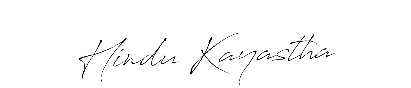 Also we have Hindu Kayastha name is the best signature style. Create professional handwritten signature collection using Antro_Vectra autograph style. Hindu Kayastha signature style 6 images and pictures png