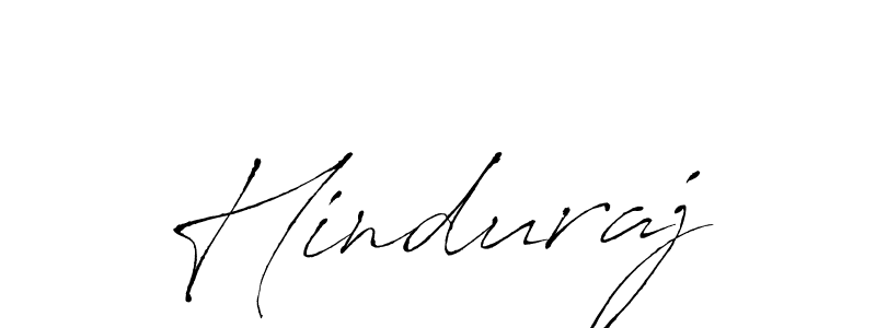 Design your own signature with our free online signature maker. With this signature software, you can create a handwritten (Antro_Vectra) signature for name Hinduraj. Hinduraj signature style 6 images and pictures png