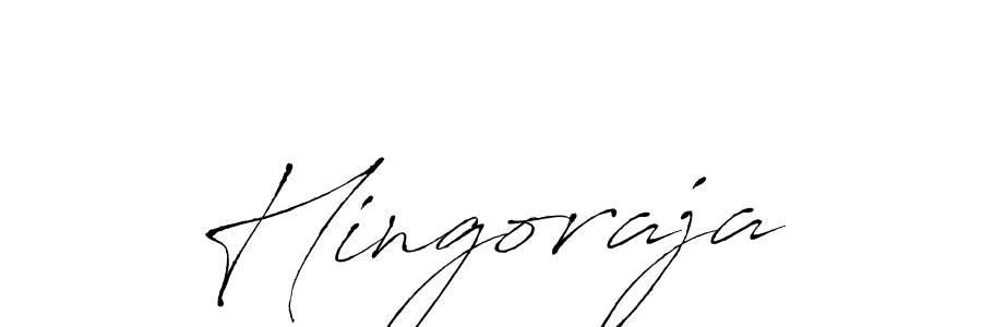 Make a beautiful signature design for name Hingoraja. With this signature (Antro_Vectra) style, you can create a handwritten signature for free. Hingoraja signature style 6 images and pictures png